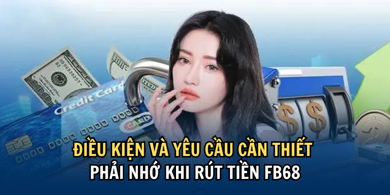 Điều kiện và yêu cầu cần thiết phải nhớ khi rút tiền FB68