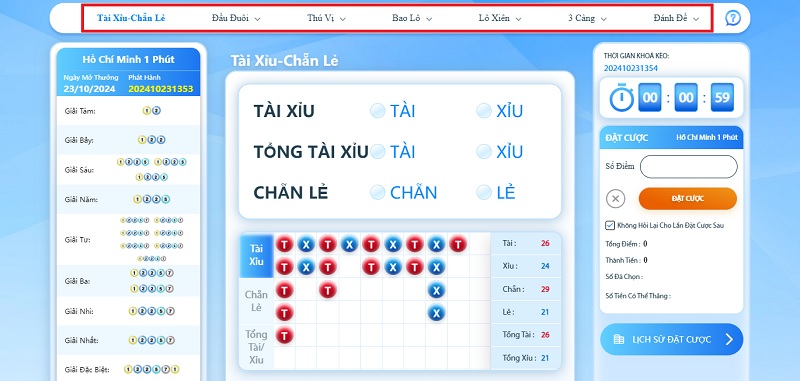 Nhiều loại hình cá cược lô đề